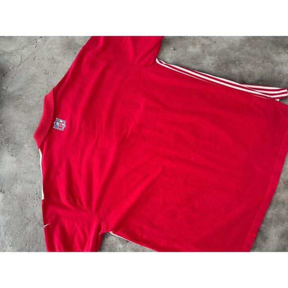 Vintage 90s Reebok NFL Pro Line Kansas City Chiefs Polo Mens XL W/ Spellout TYPO - Picture 5 of 11